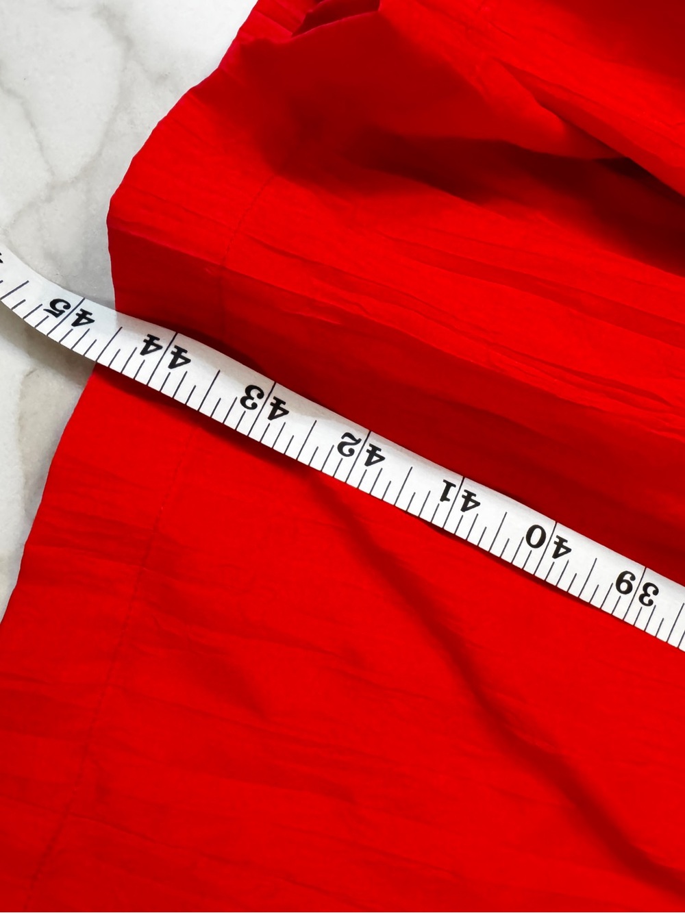 Red Tiered Maxi Dress with Smocked Bodice - Gap - Picture 14 of 15